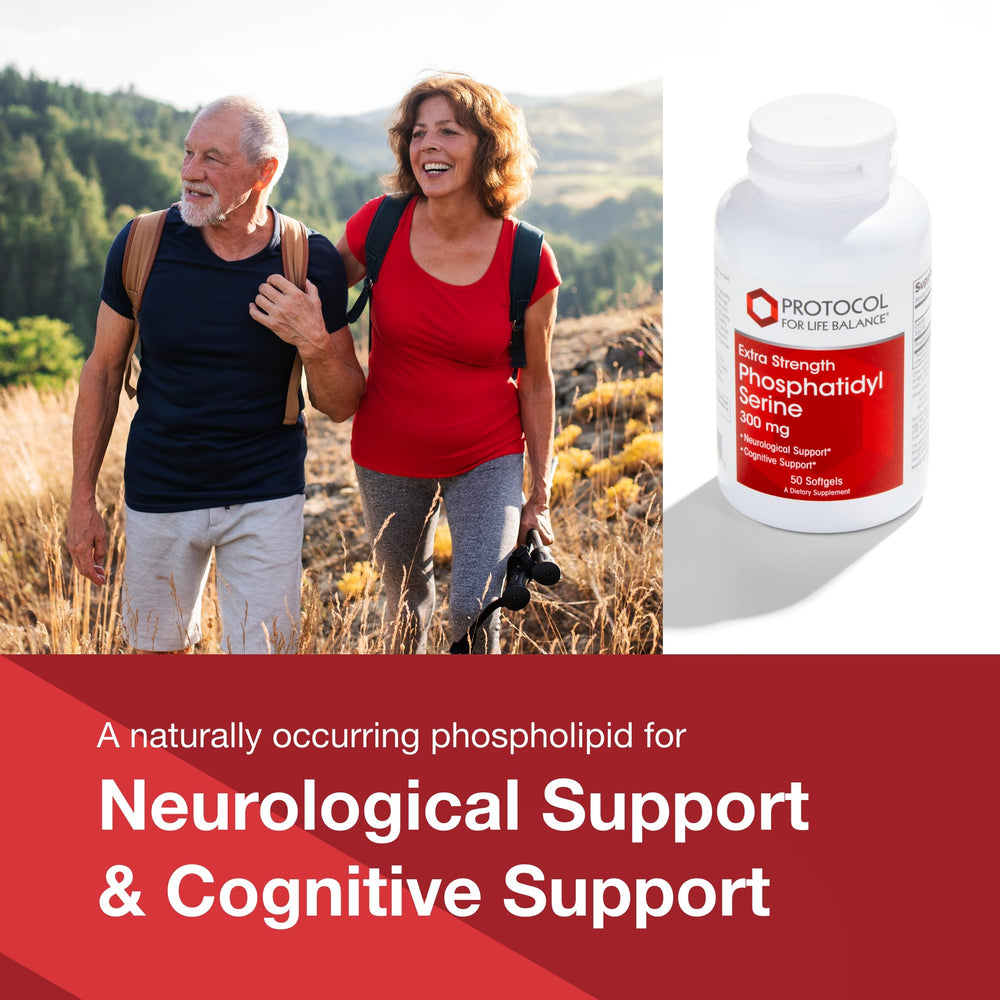 Protocol PS softgels in hand for easy daily use