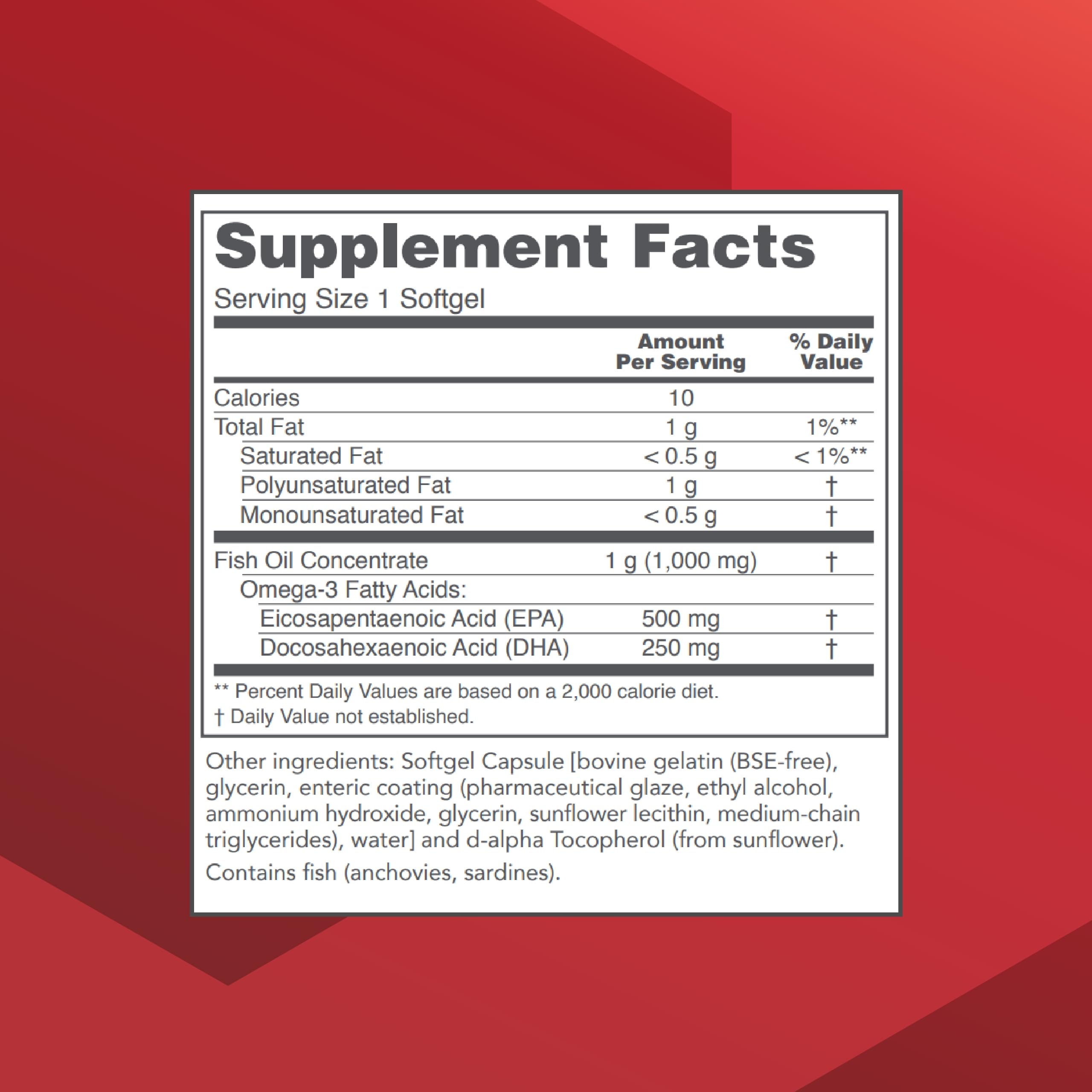Protocol Ultra Omega-3 bottle back displays dosage info supporting consistent daily intake.