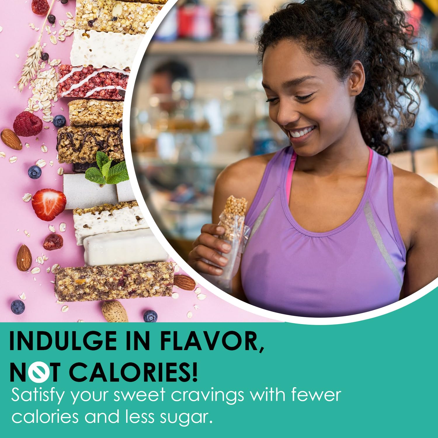 ProtiWise hunger-control bar designed to curb cravings between meals.
