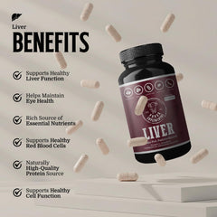 Freeze-dried nutrients from PROVA with CoQ10 and vitamins on display.