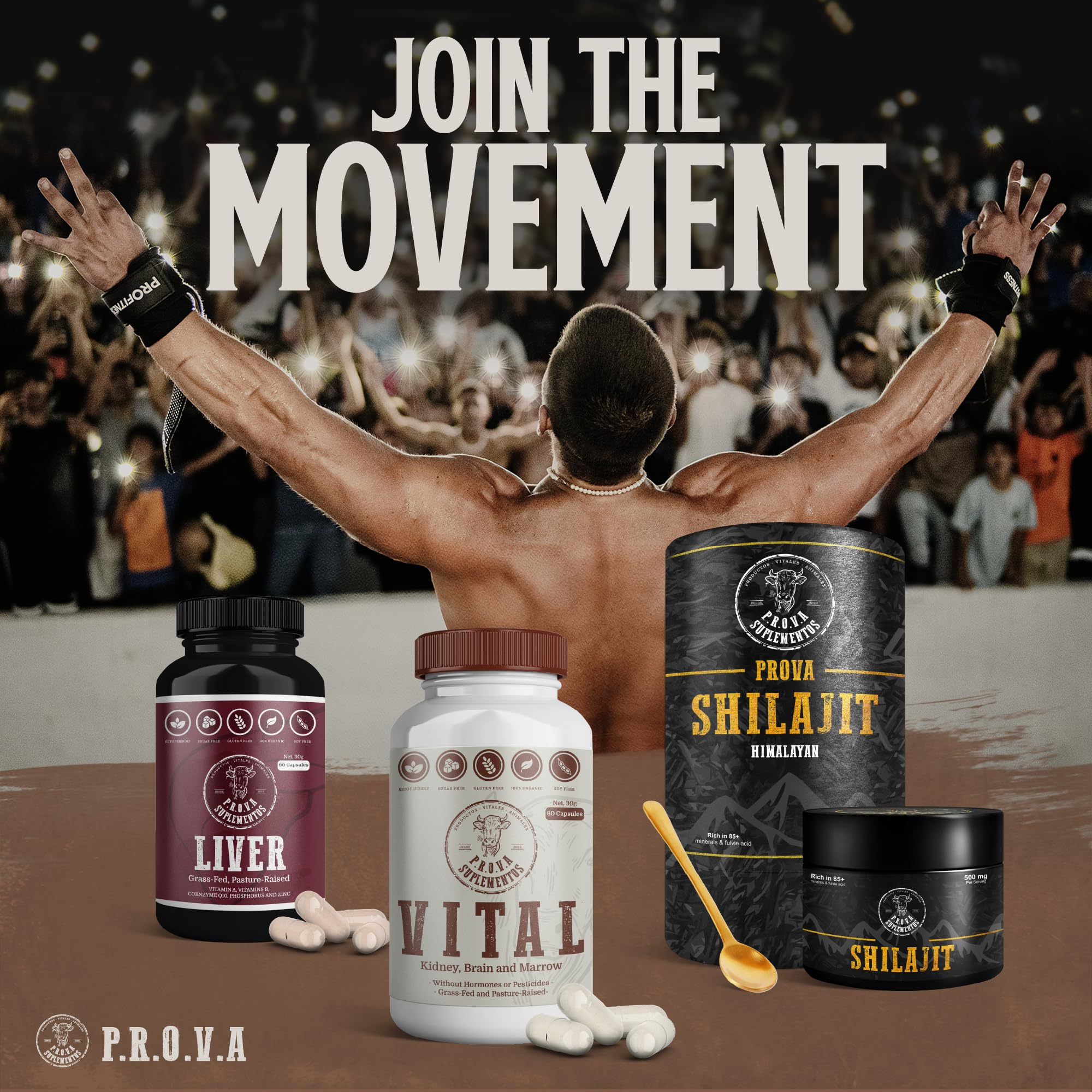US third-party testing seal on PROVA liver capsules packaging for safety.