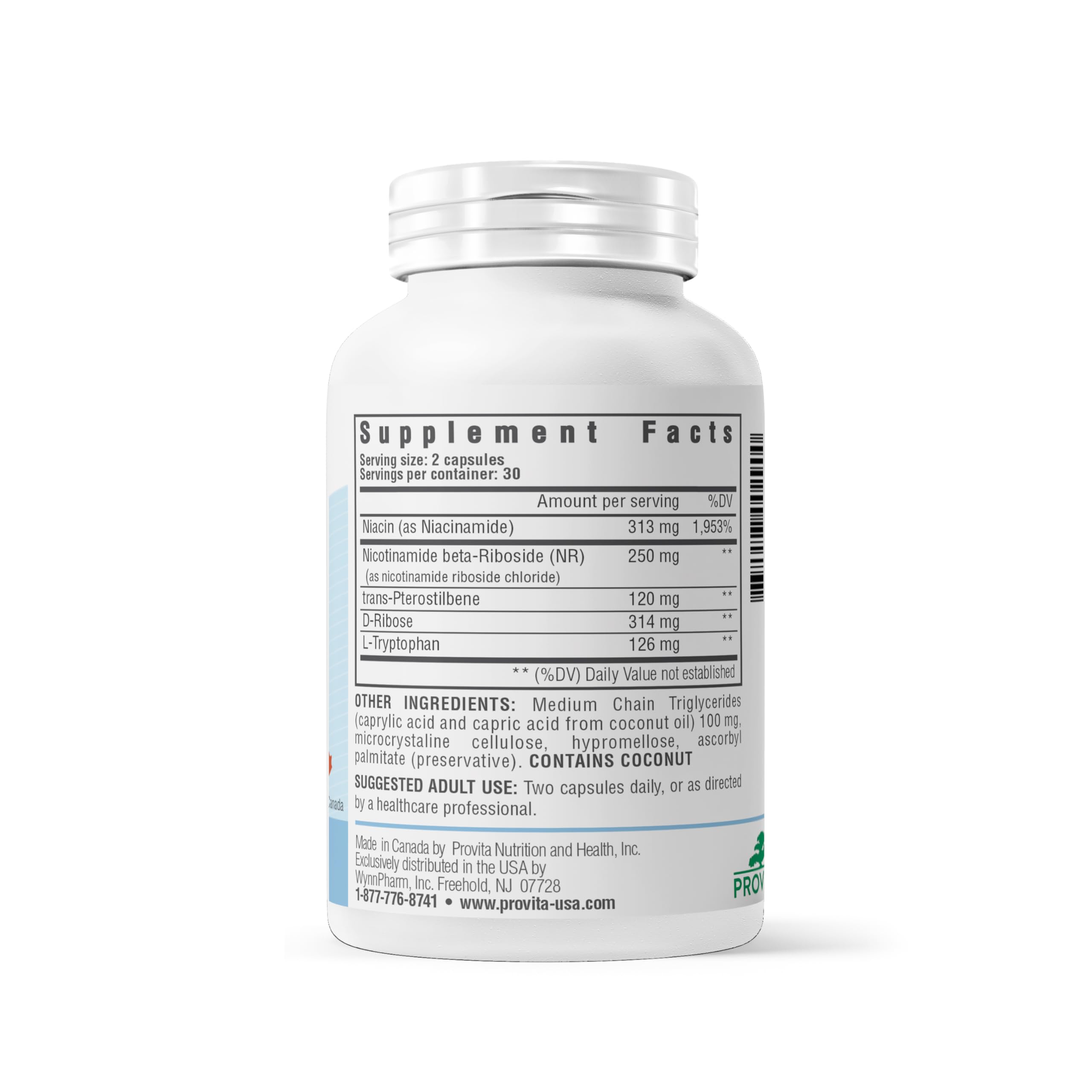 PROVITA Nadogen dosage spoon, compact daily intake cue for a routine.