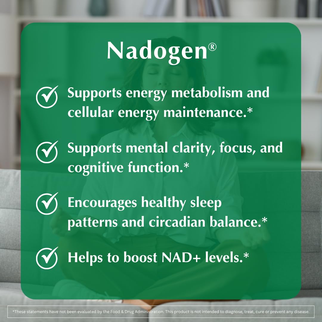 PROVITA Nadogen ingredient palette, vivid display of NR, pterostilbene, and MCT blend.