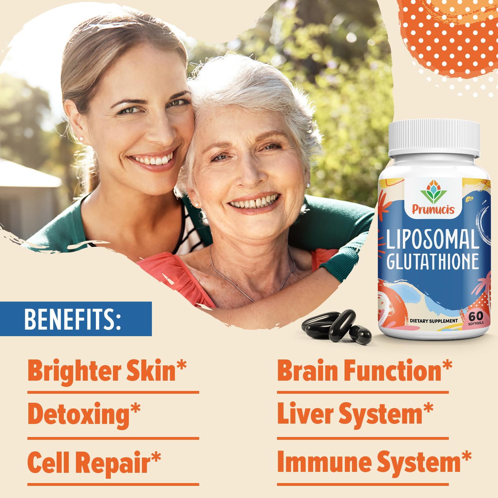 Prunucis immune-support formula for daily resilience and energy.