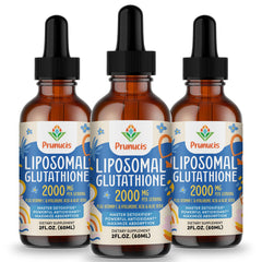Prunucis liposomal glutathione liquid bottle for everyday immune support.