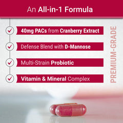 PRVNT probiotics blend supporting microbiome balance within the formula