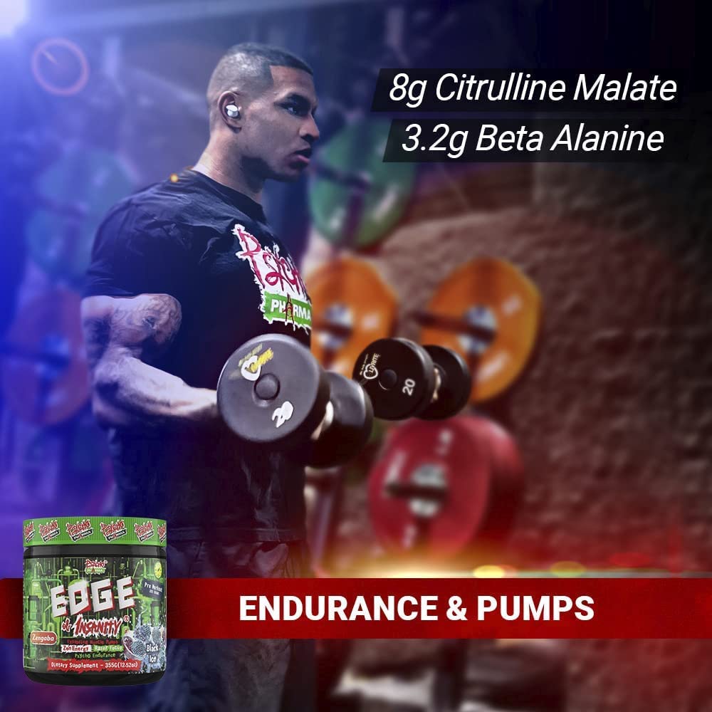 Bold Edge of Insanity branding inspires an intense training mindset