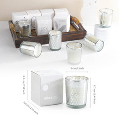 PTSGCAI Gold Series soy wax close-up shows clean, soot-free burn.