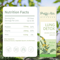 PUFFIAIR with 300 uses demonstrated for daily use