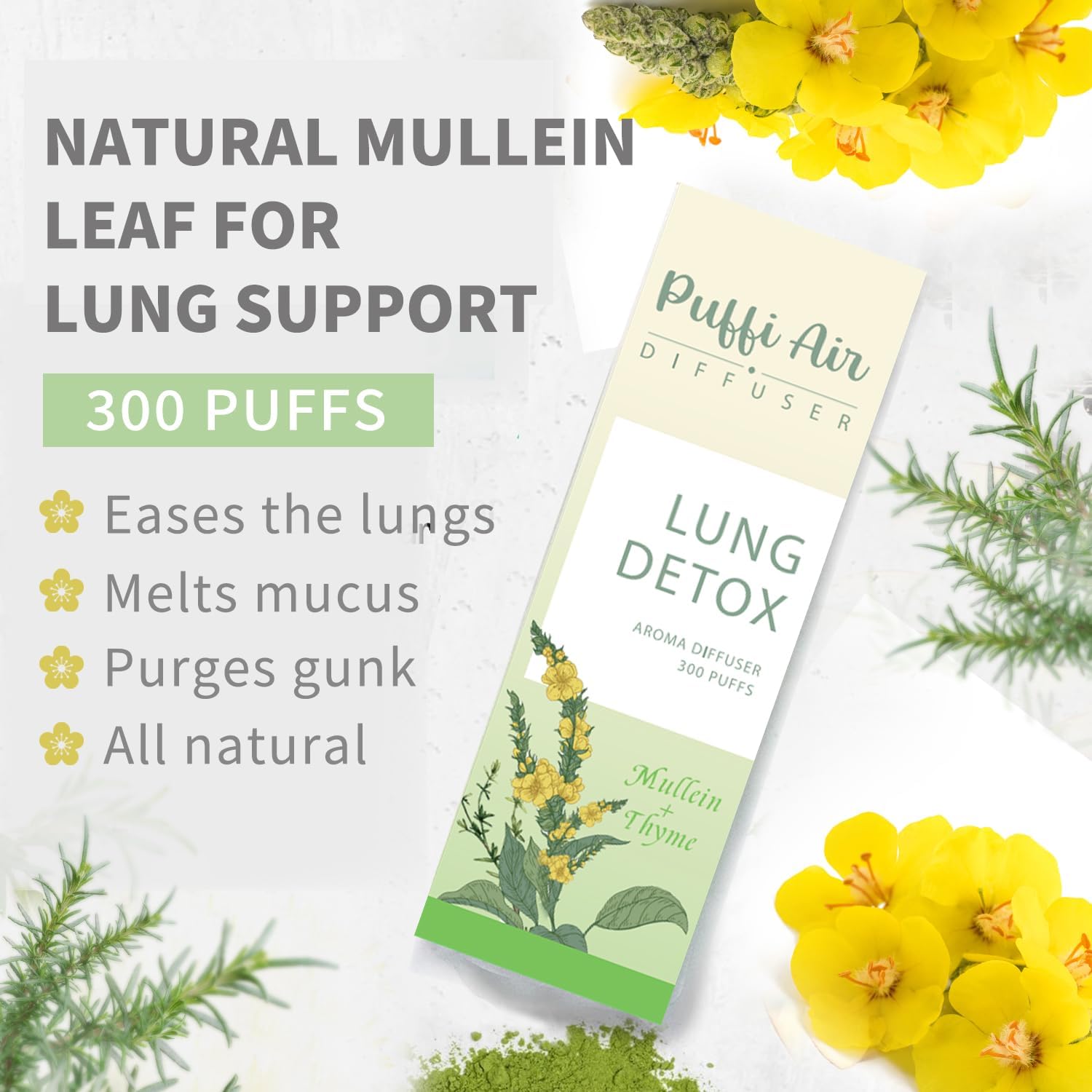 PUFFIAIR green two-pack bundle for value and convenience