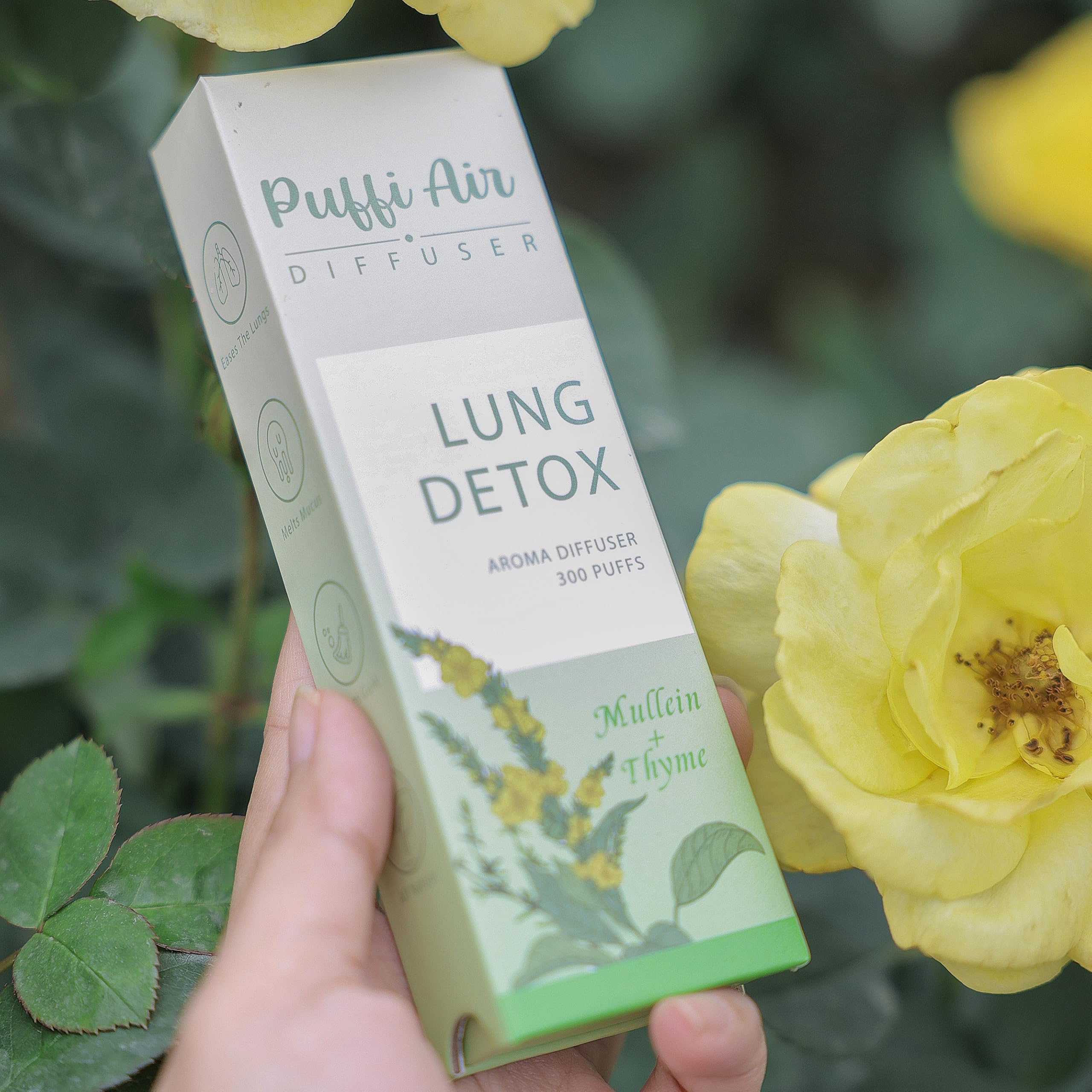PUFFIAIR usage breath-cleanse routine for daily air freshness
