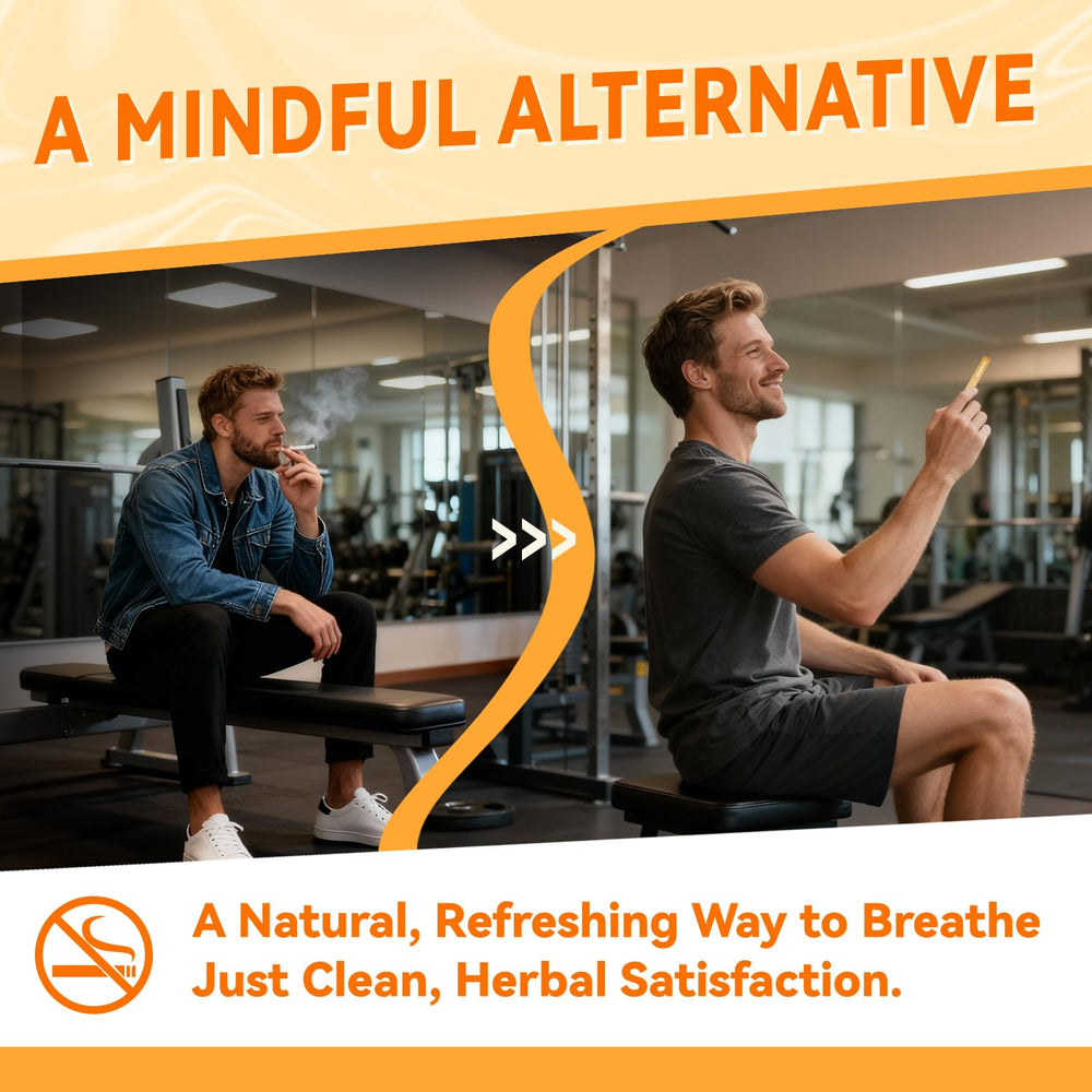 Puffora Energy Diffuser Pen used during workout for quick energy.