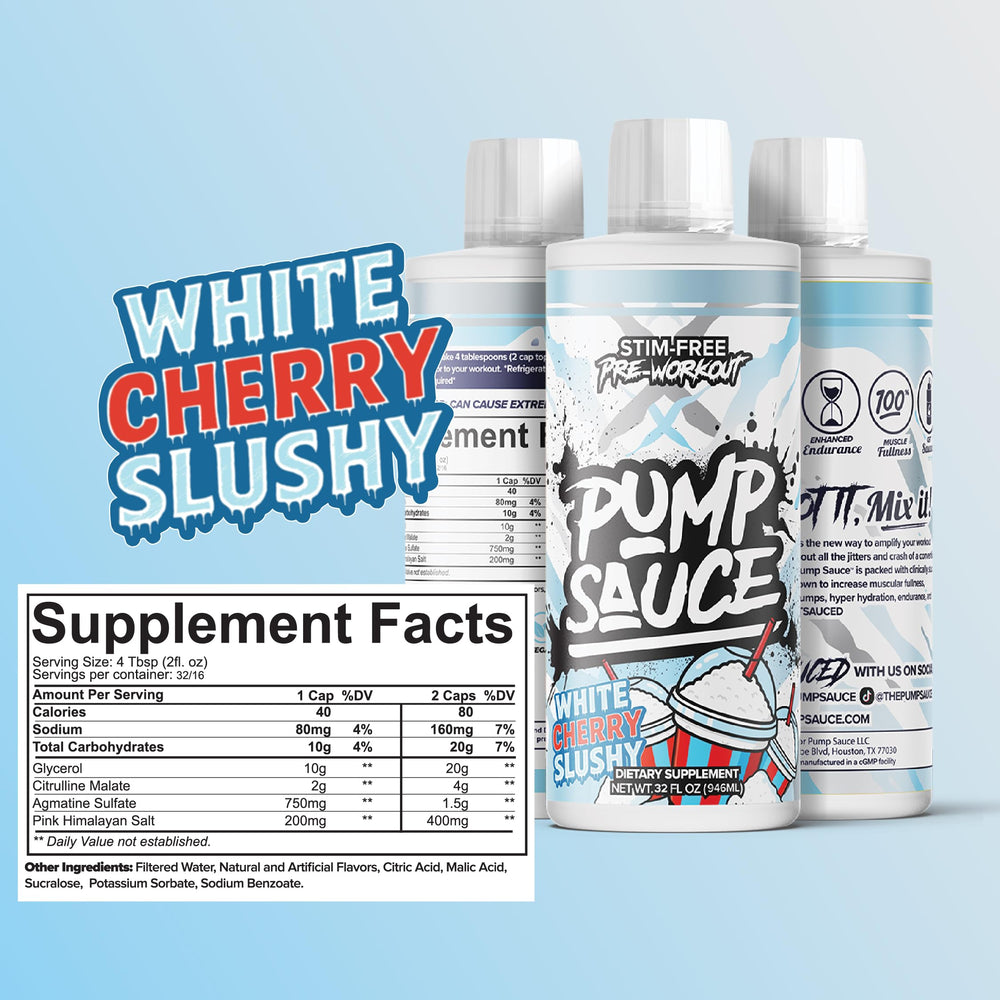Athlete in gym using Pump Sauce as stimulant-free pre-workout