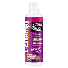 Pump Sauce Lean Sauce L-Carnitine bottle in Passion Berry flavor, ready for daily energy support.