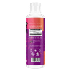 A glass of Pump Sauce Lean Sauce L-Carnitine Passion Berry, easy daily consumption.