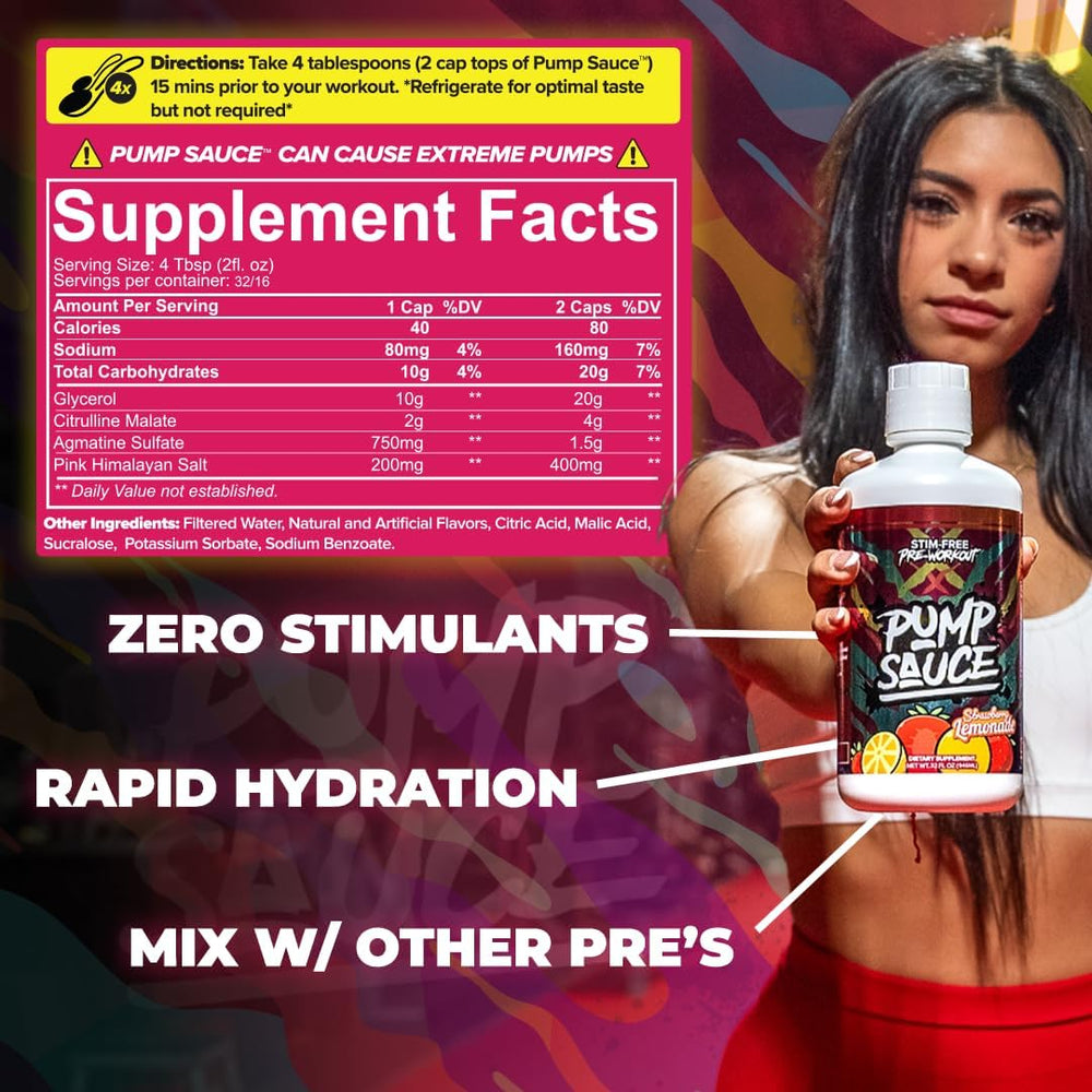Pump Sauce Tropical Pumpsicle pump-visual, possible enhanced muscle fullness during sessions.