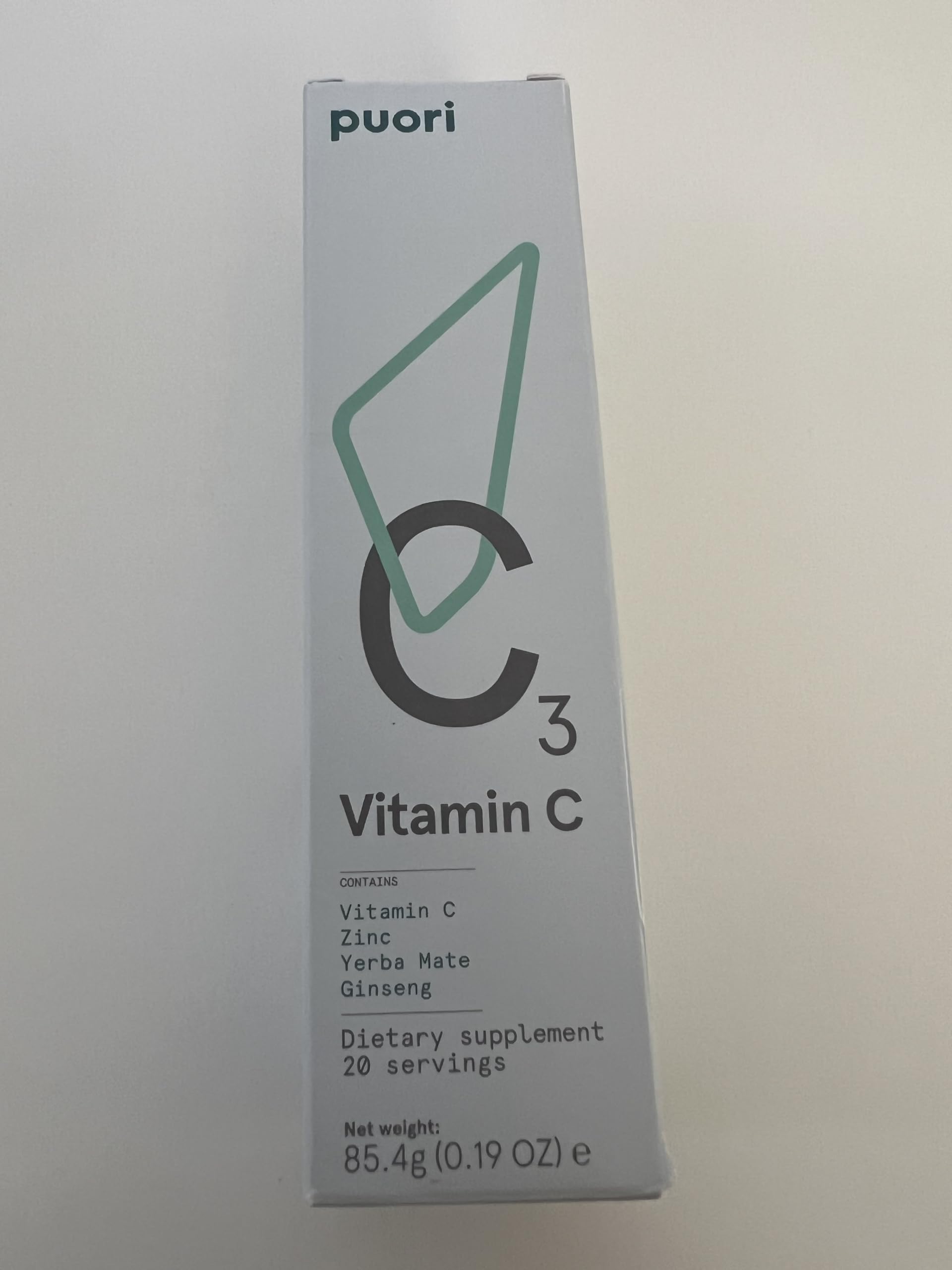 Puori C3 ingredients showing natural vitamin sources for daily wellness.