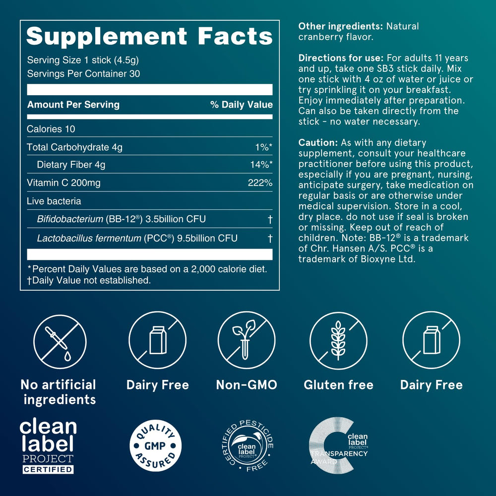 Puori Daily Probiotics storage guide indicates dry, sun-free conditions.