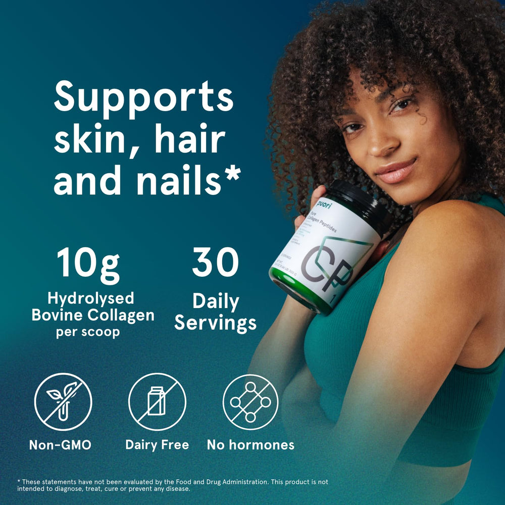 Puori Pure Collagen Peptides recovery shake ready to blend.