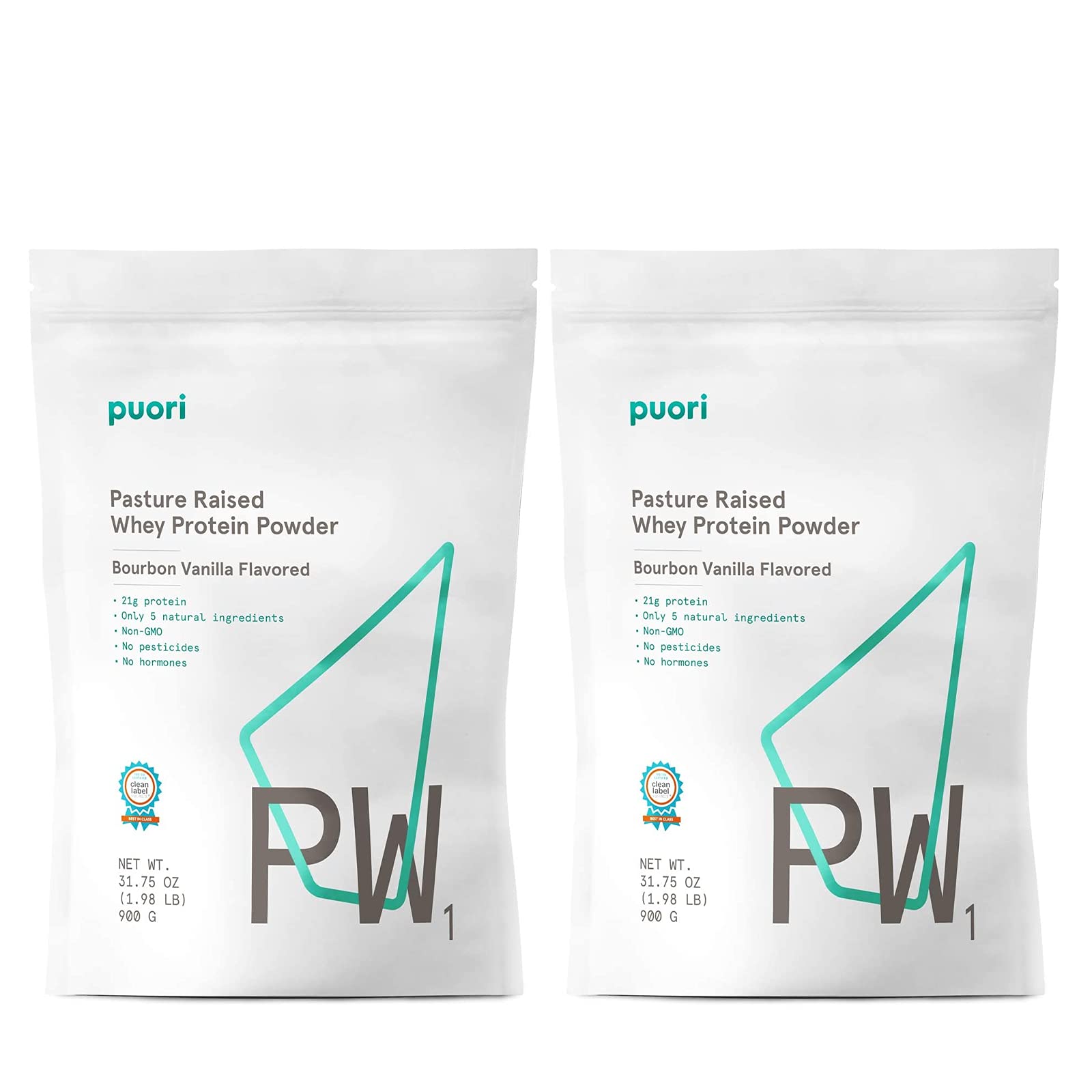 Puori PW1 Bourbon Vanilla tub ready for post-workout shake, protein-rich option