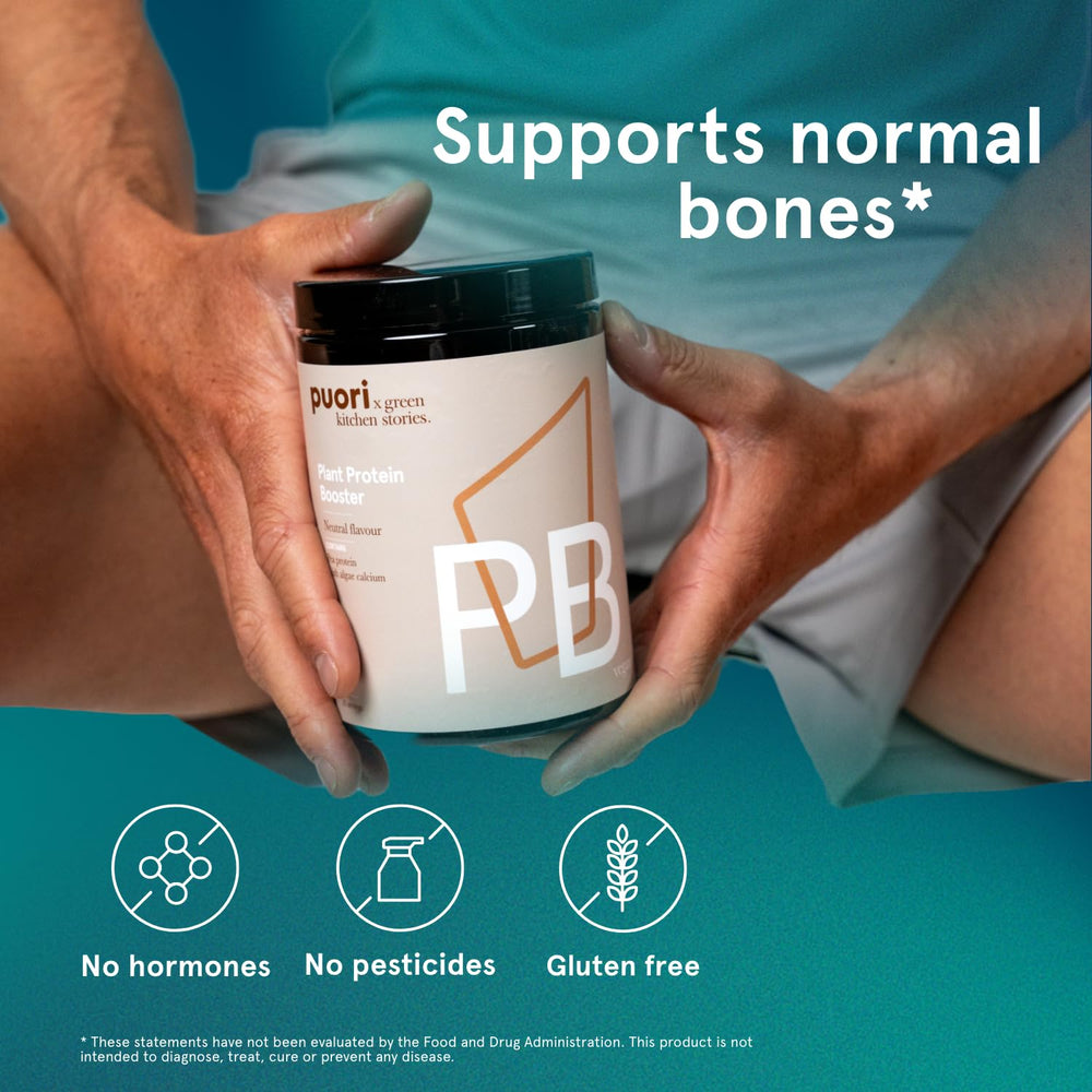 Puori PW1 ingredient list emphasizing no artificial sweeteners or hormones