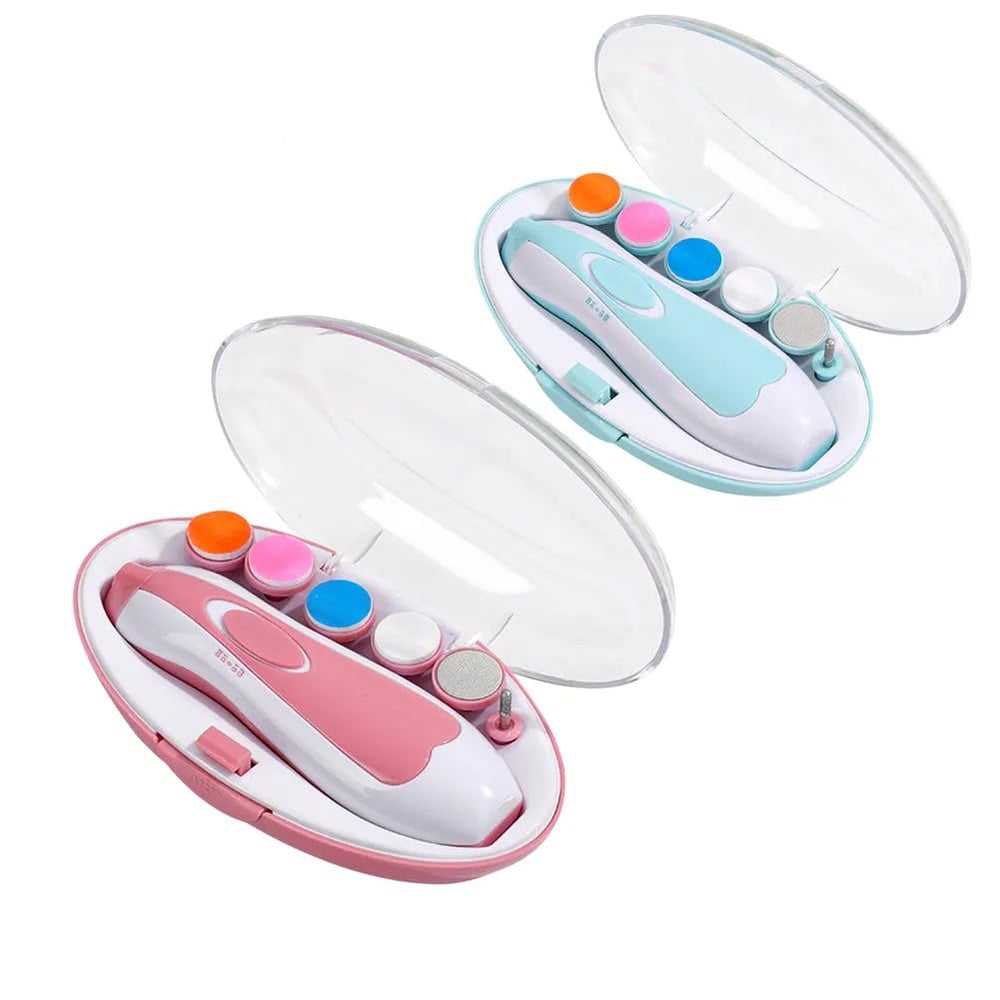 PUPZY Baby Nail Clippers: 360-degree LED visibility for precise trimming.