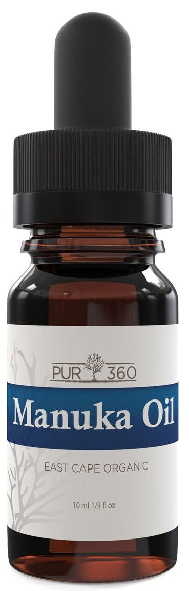 PUR360 Manuka Oil bottle pour for easy application and natural fragrance