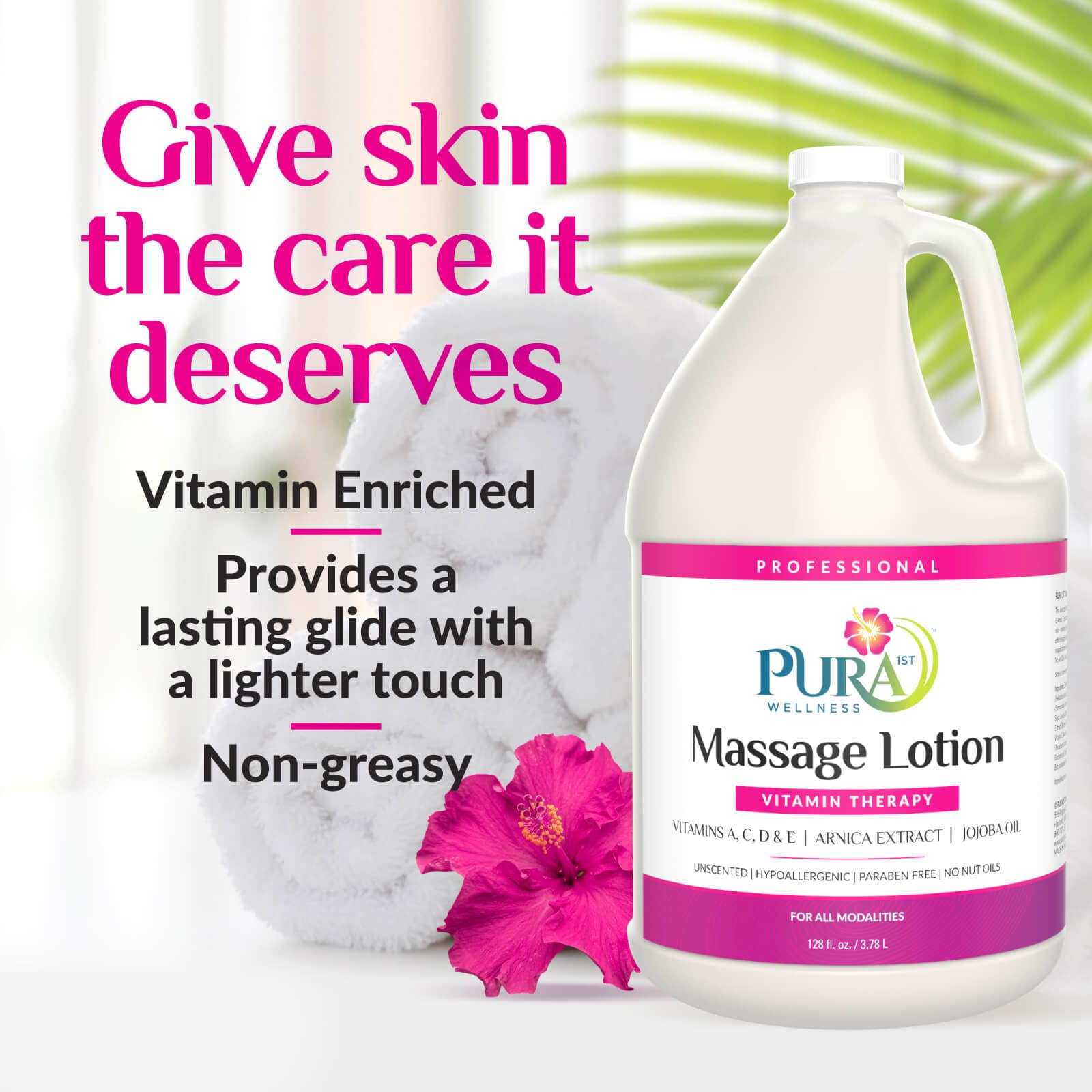 Arnica and jojoba extract close-up highlight natural ingredients for massage care