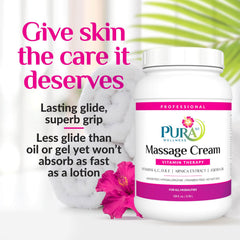 PURA 1st Arnica-Jojoba ingredients jar highlights natural soothing components for post-therapy recovery.