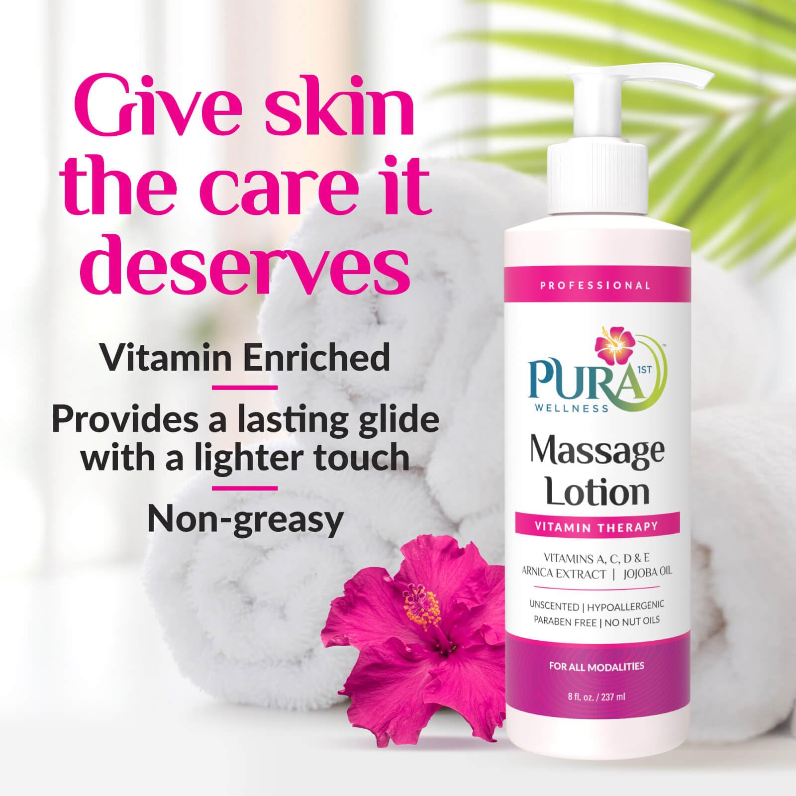 PURA 1st Wellness Arnica and Jojoba enriched formula label