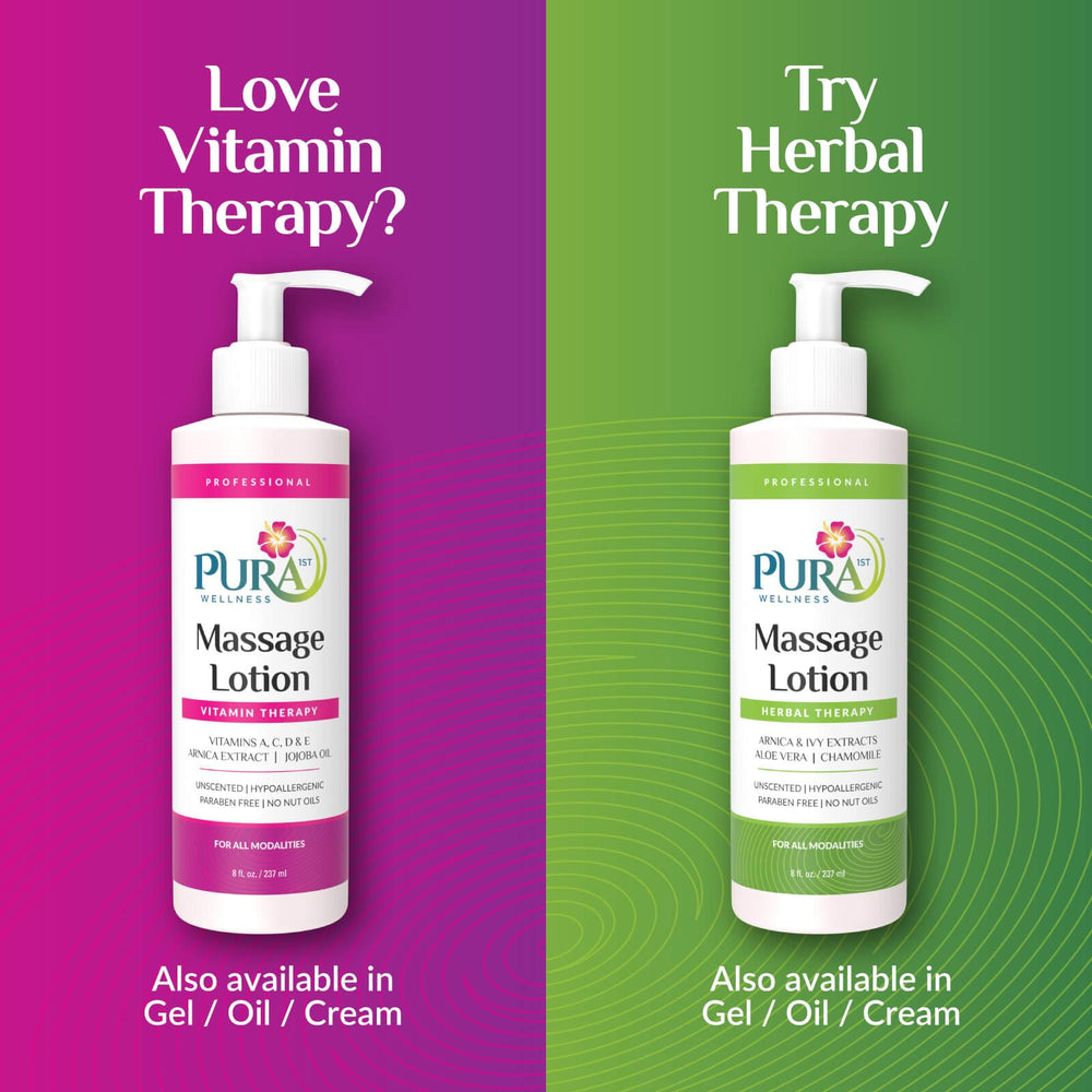 PURA 1st Wellness non greasy smooth lotion texture spread