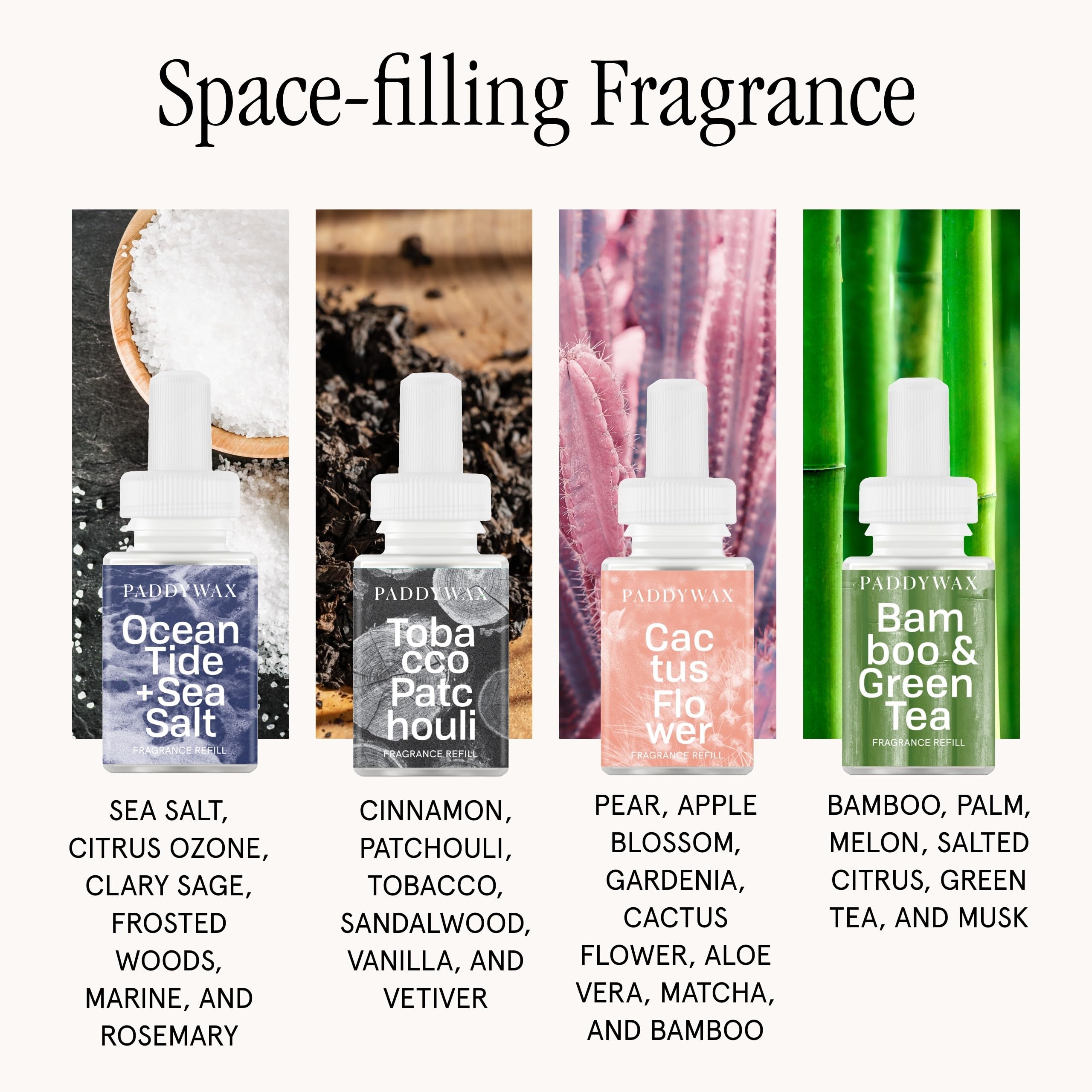Pura 4 Tobacco Patchouli diffuser adds warm notes to a study.