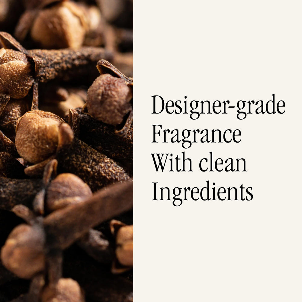Pura Aromatique clean diffuser refill label shows natural ingredients and safety.
