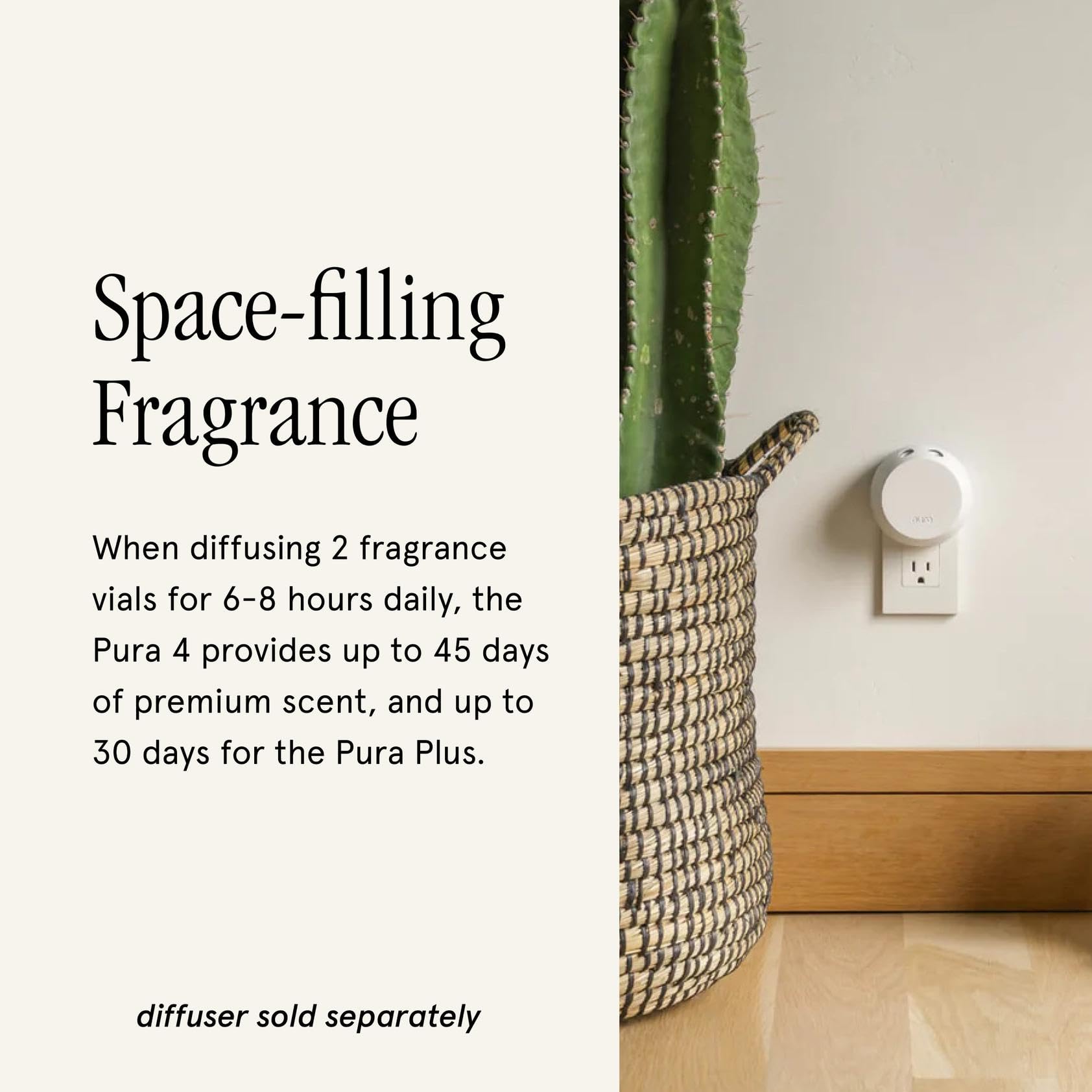 Pura Aromatique long-lasting scent in a diffuser setup for daily use