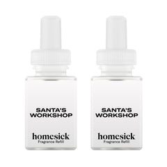 Pura Homesick Santa Workshop refill pack for a festive diffuser