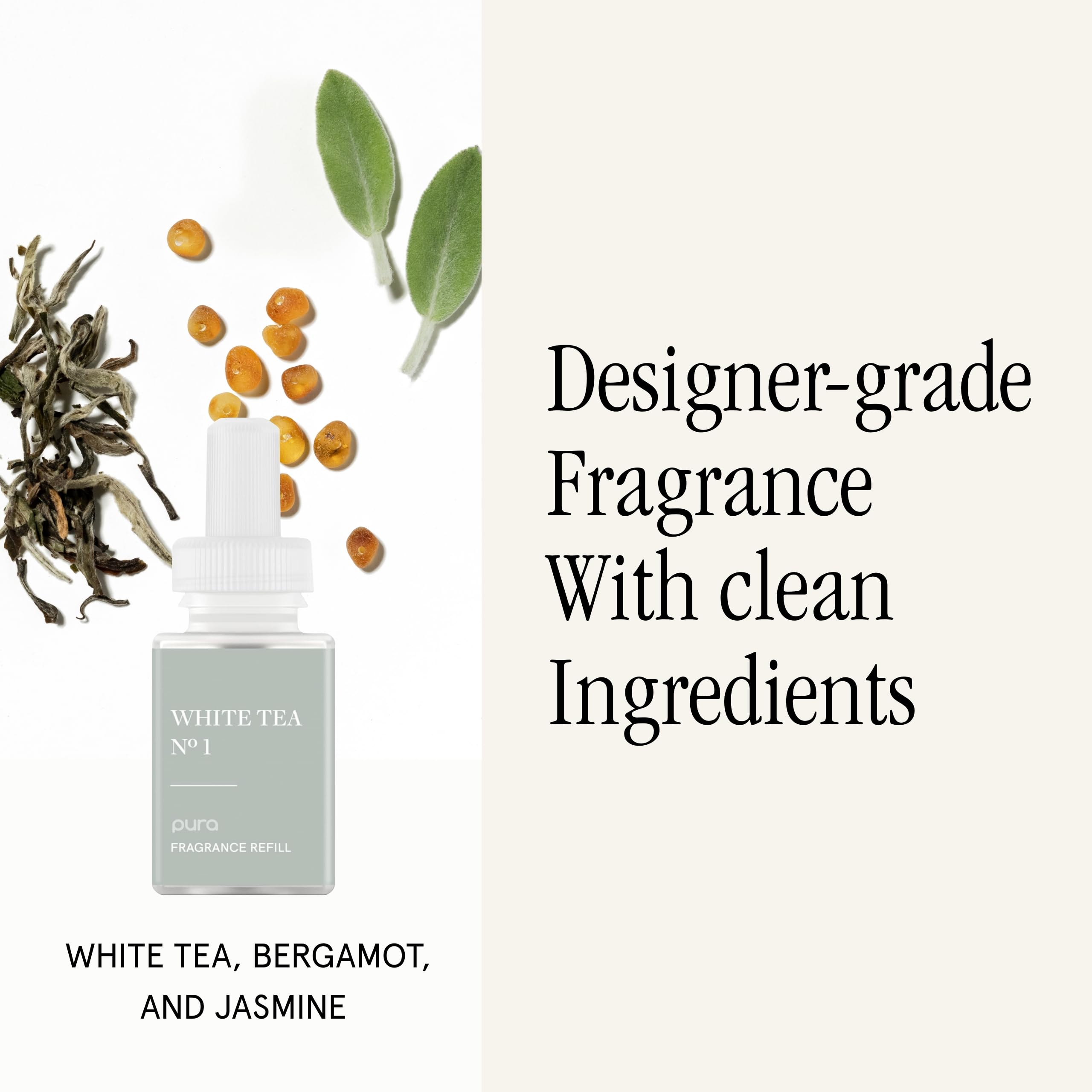 Pura Mini in a tidy bathroom creating a clean fragrance ambiance.