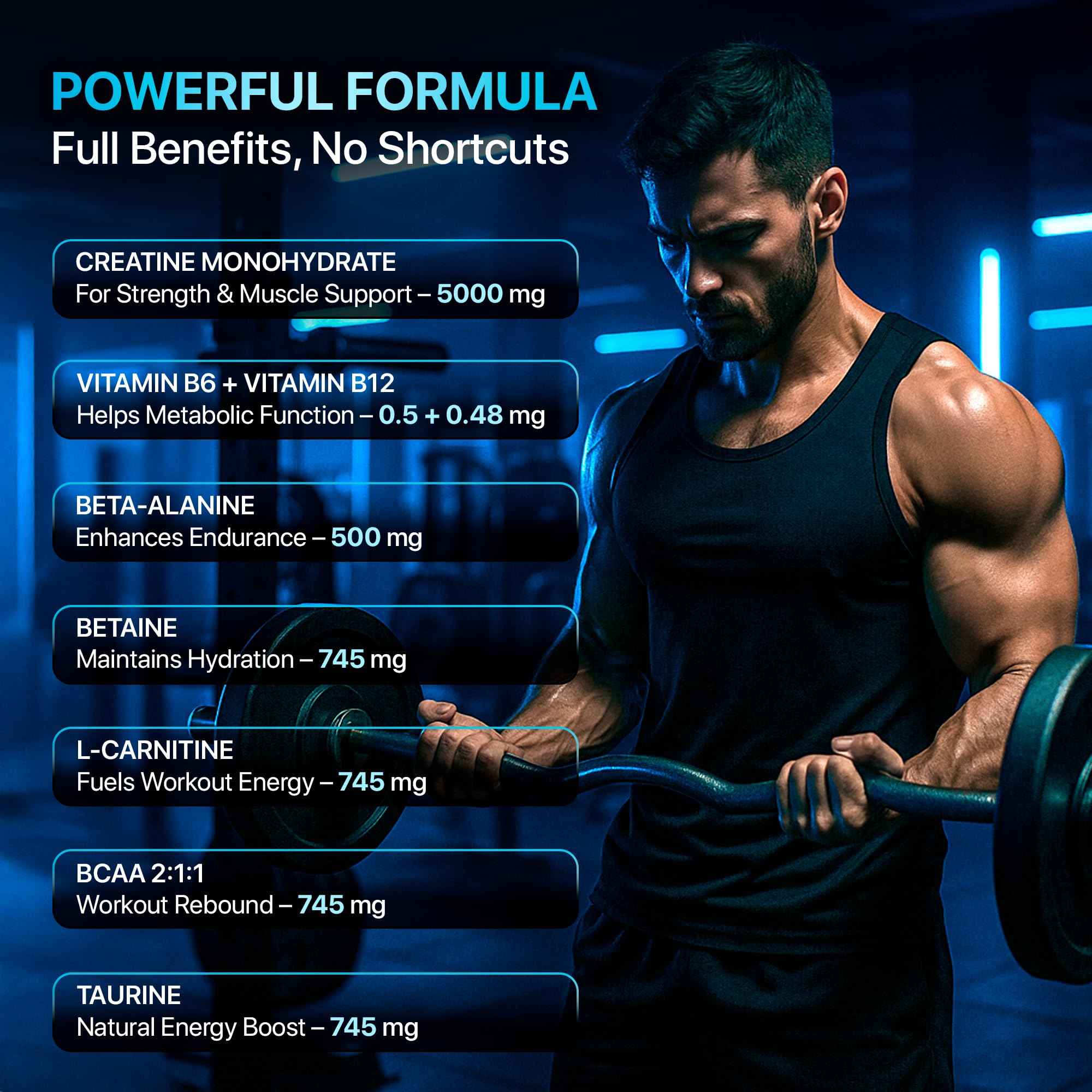 PURA WEX Nutrition creatine-monohydrate gummies open pack for gym use.