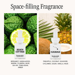 Pura 4 Beach Cottage refill pack inspires coastal aroma throughout the home.