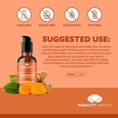 PURALITY HEALTH fulvic acid ingredient highlights absorption-friendly formulation.