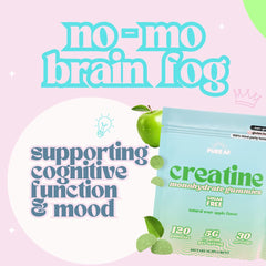 Pure AF Nutra Creatine Gummies energize workouts and daily tasks without chalky texture.