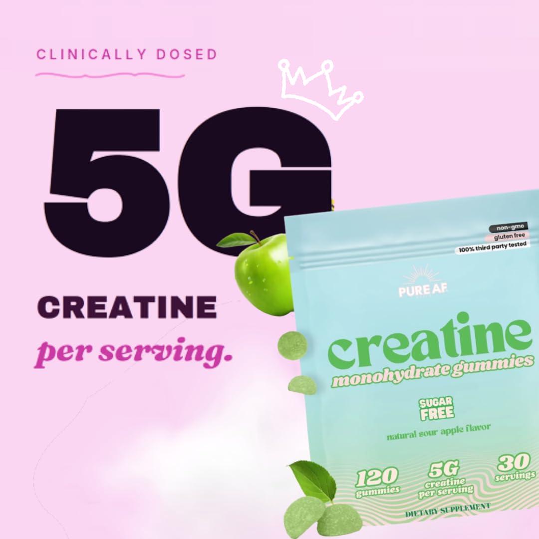 Pure AF Nutra gummy close-up texture showing smooth chewable benefit convenience