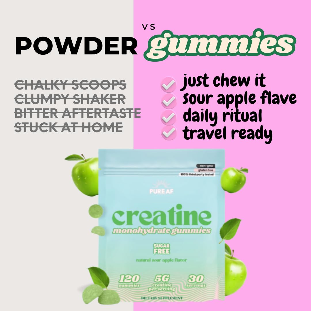 Pure AF Nutra ingredient label close-up showing clean formula benefit transparency