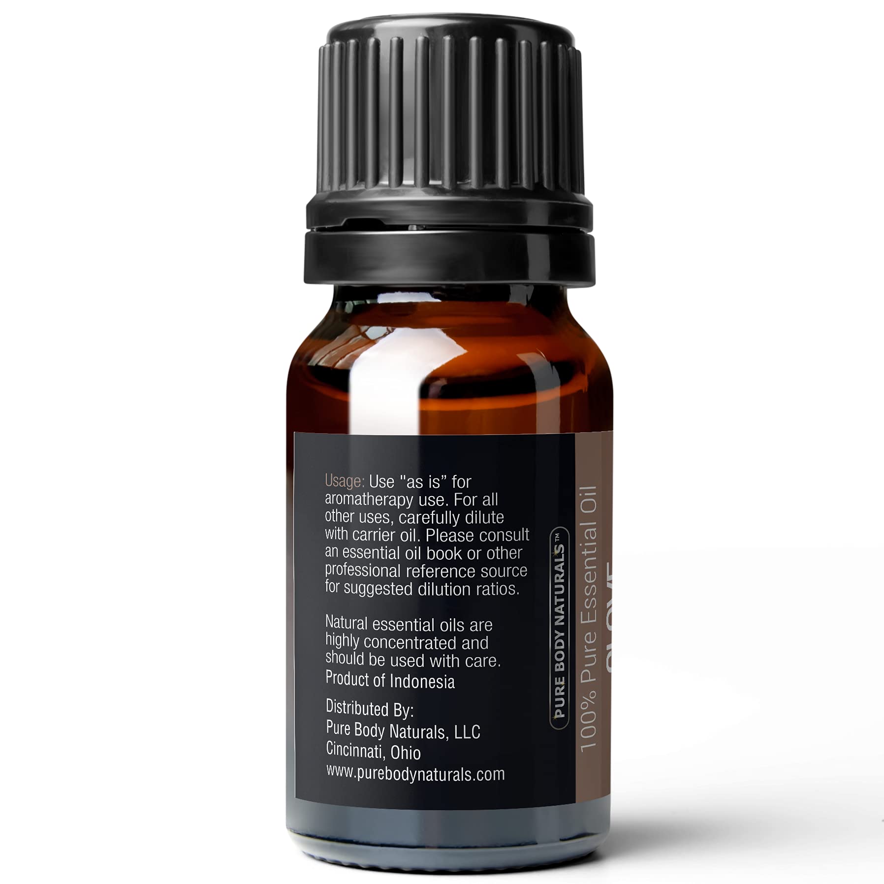 Pure Body Naturals clove bud oil supports muscle comfort when diluted.
