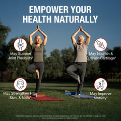 Pure By Nature ingredients list shows glucosamine and chondroitin