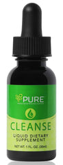 PURE Cleanse liquid 1oz bottle ready for gentle digestive support.