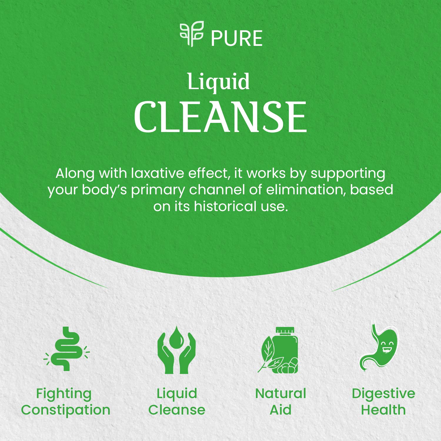PURE Cleanse paired with probiotics for ongoing digestive balance.