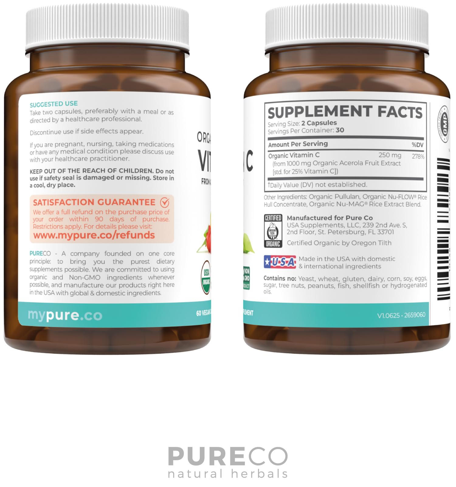 Pure Co Organic Elderberry Capsules cross-promo display banner