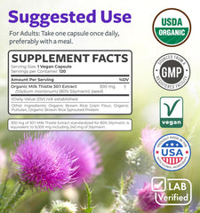 Pure Co USDA organic label photo emphasizing certified organic, non-GMO ingredients.