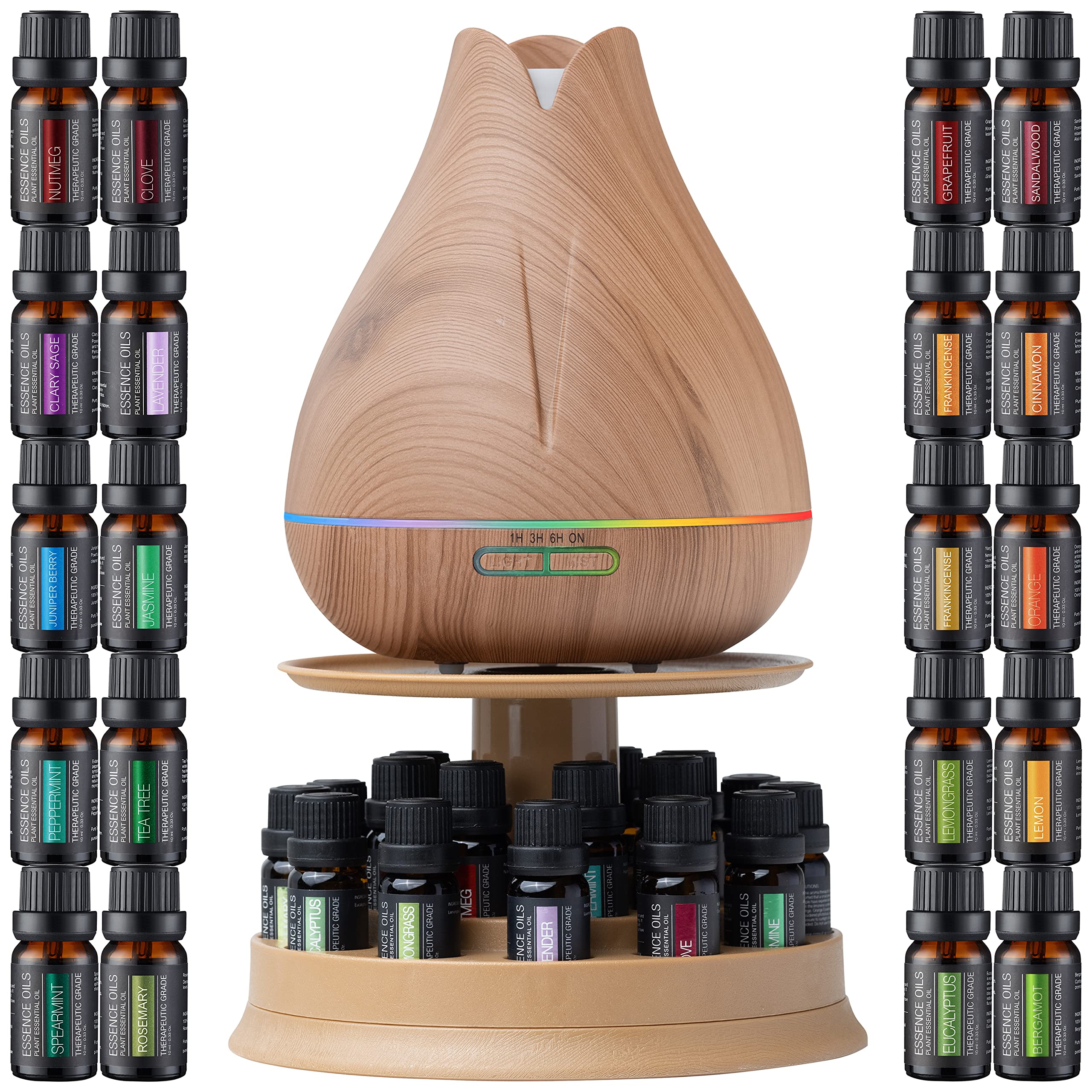 Pure Daily Care Essence Diffuser 400ml emits quiet mist for tranquil rooms