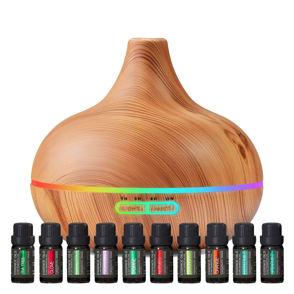 Pure Daily Care ultimate diffuser front view for ambient aromatherapy in any room